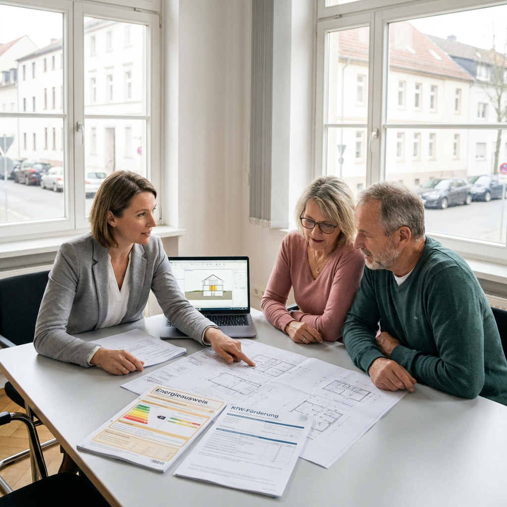 Energetische Sanierung Förderung beantragen