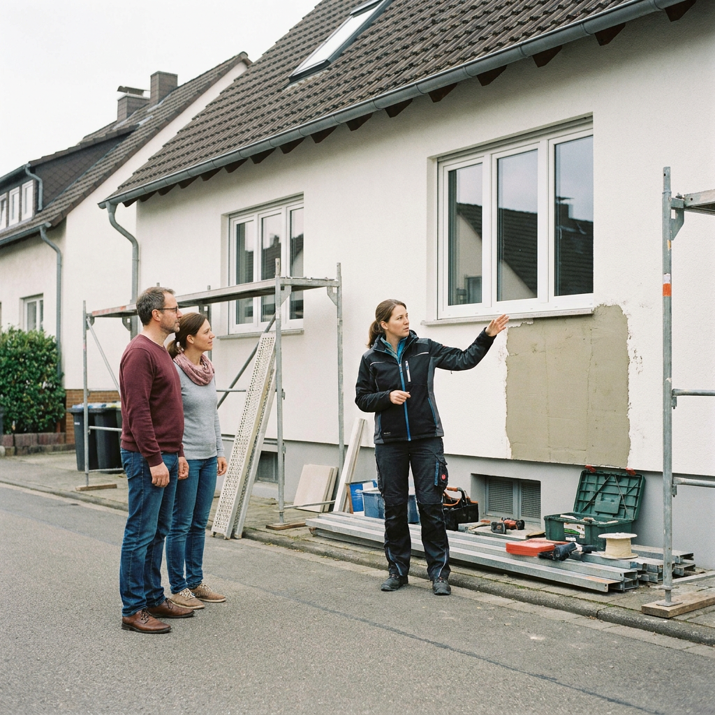 Förderung für energetische Sanierung mit Einzelmaßnahmen