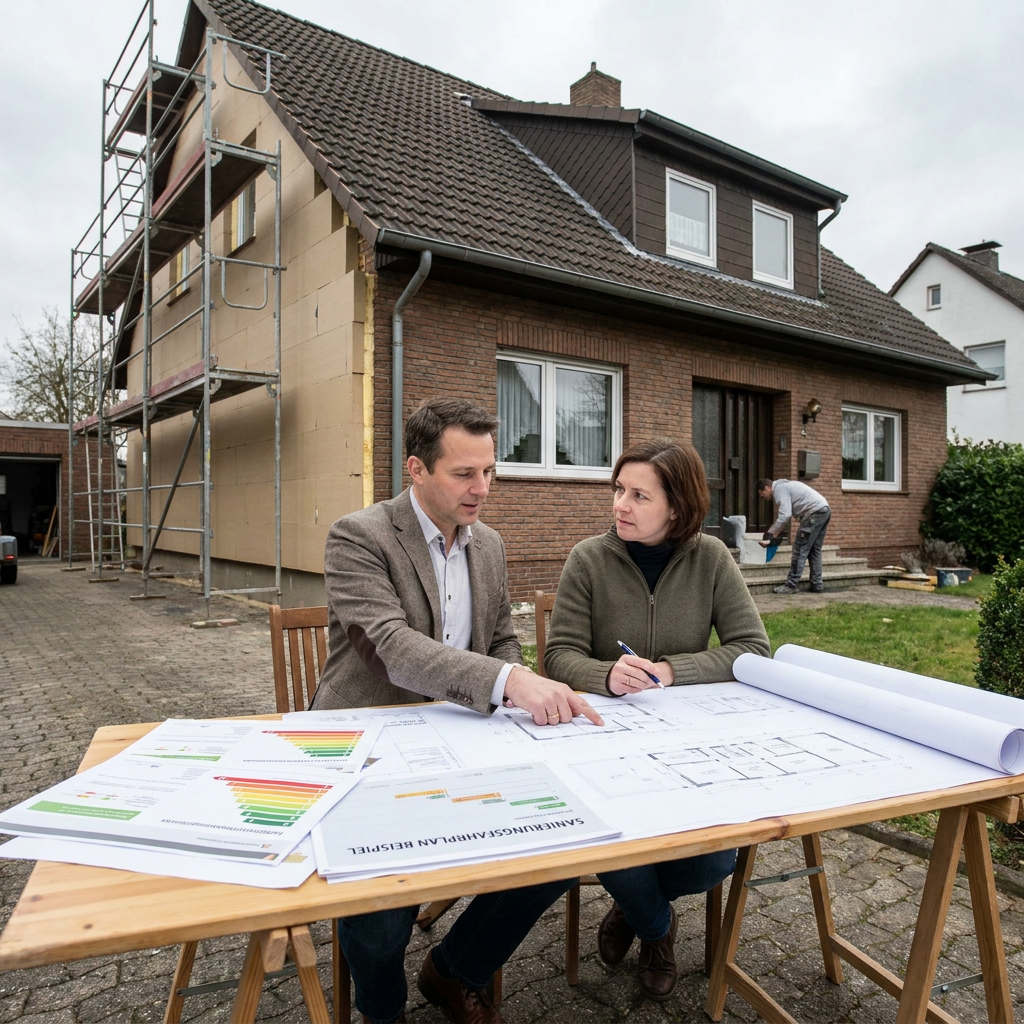 Sanierungsfahrplan Beispiel
